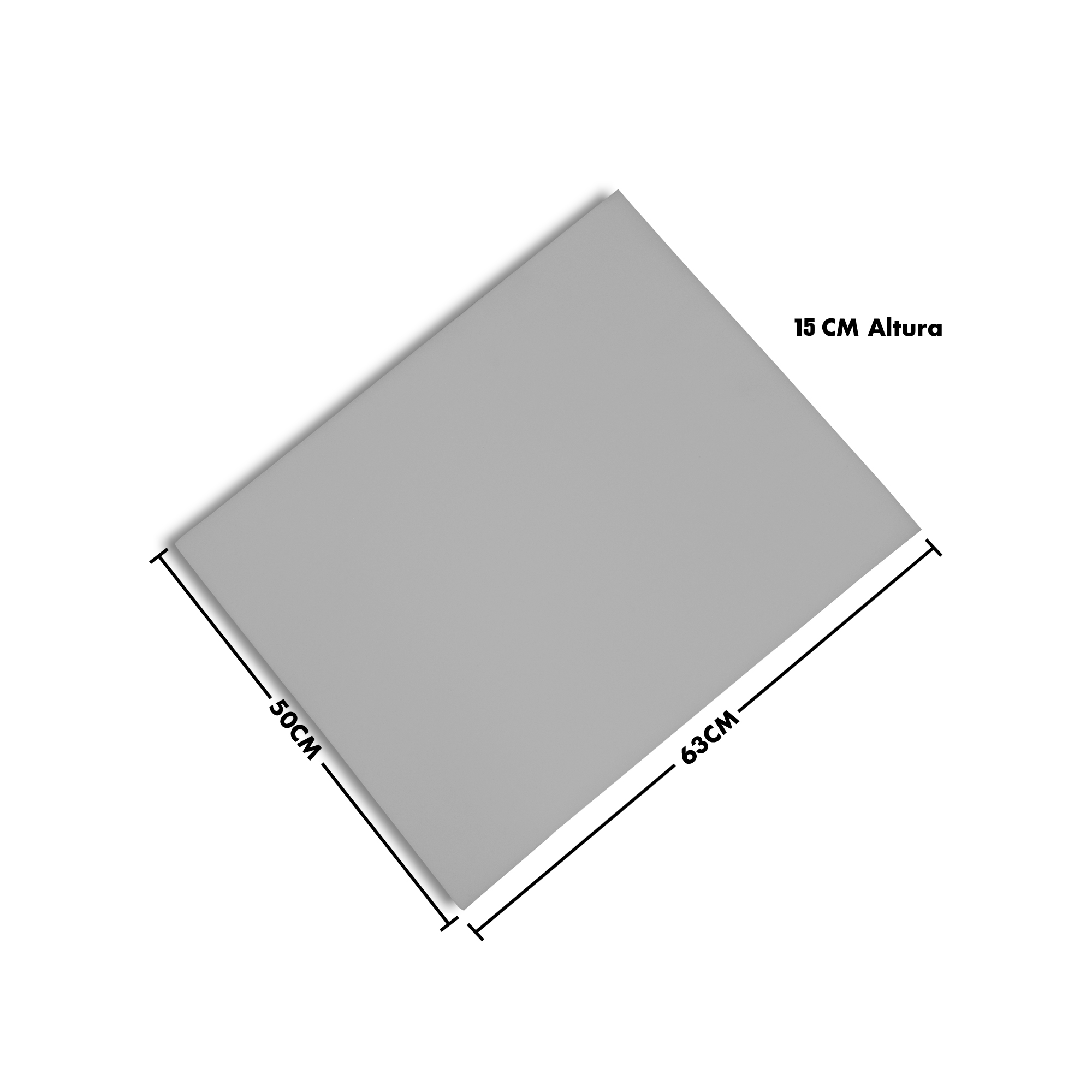 Lámina de espuma D-24 / CORTE 63cm X 50cm X 15cm - Imagen 3