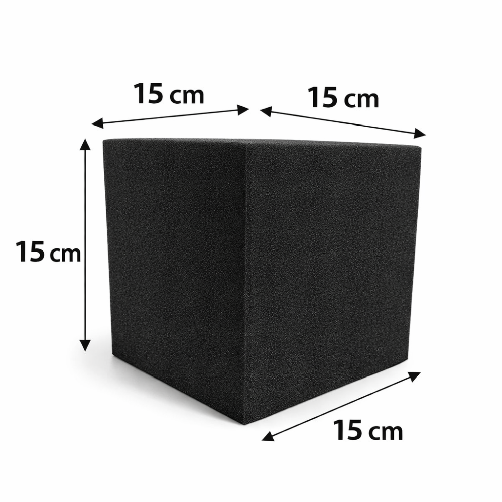 Cubo Espuma Acústica  15 x 15