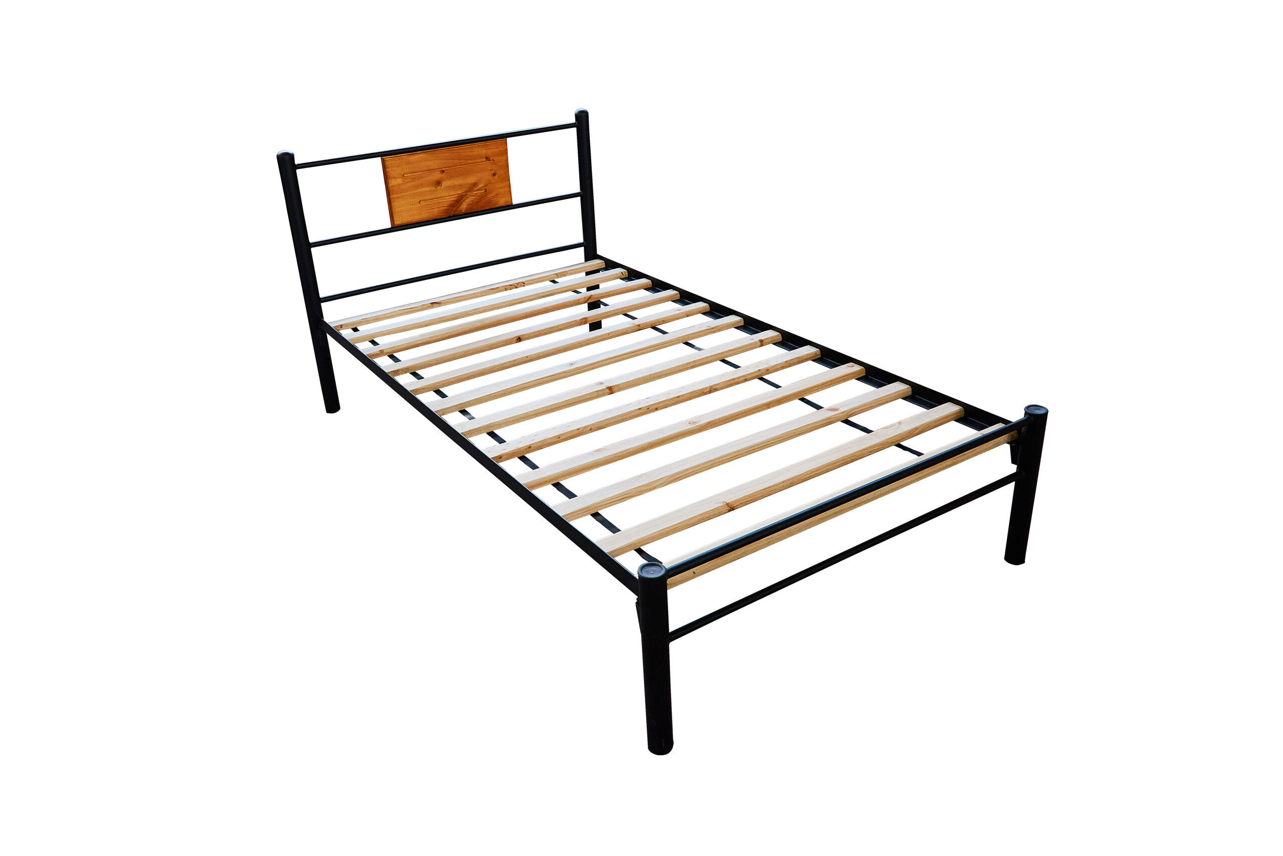 Cama Metal-Madera  La Unión  1.5  PLAZA