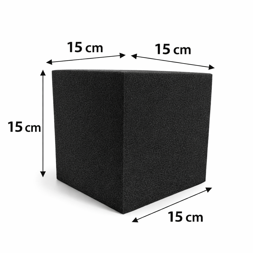 Cubo Espuma Acústica  15 x 15