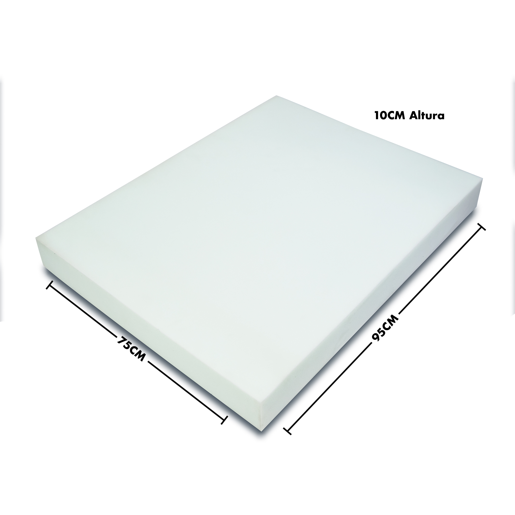 Lámina de espuma D-21 / CORTE 95cm X 75cm X 10cm