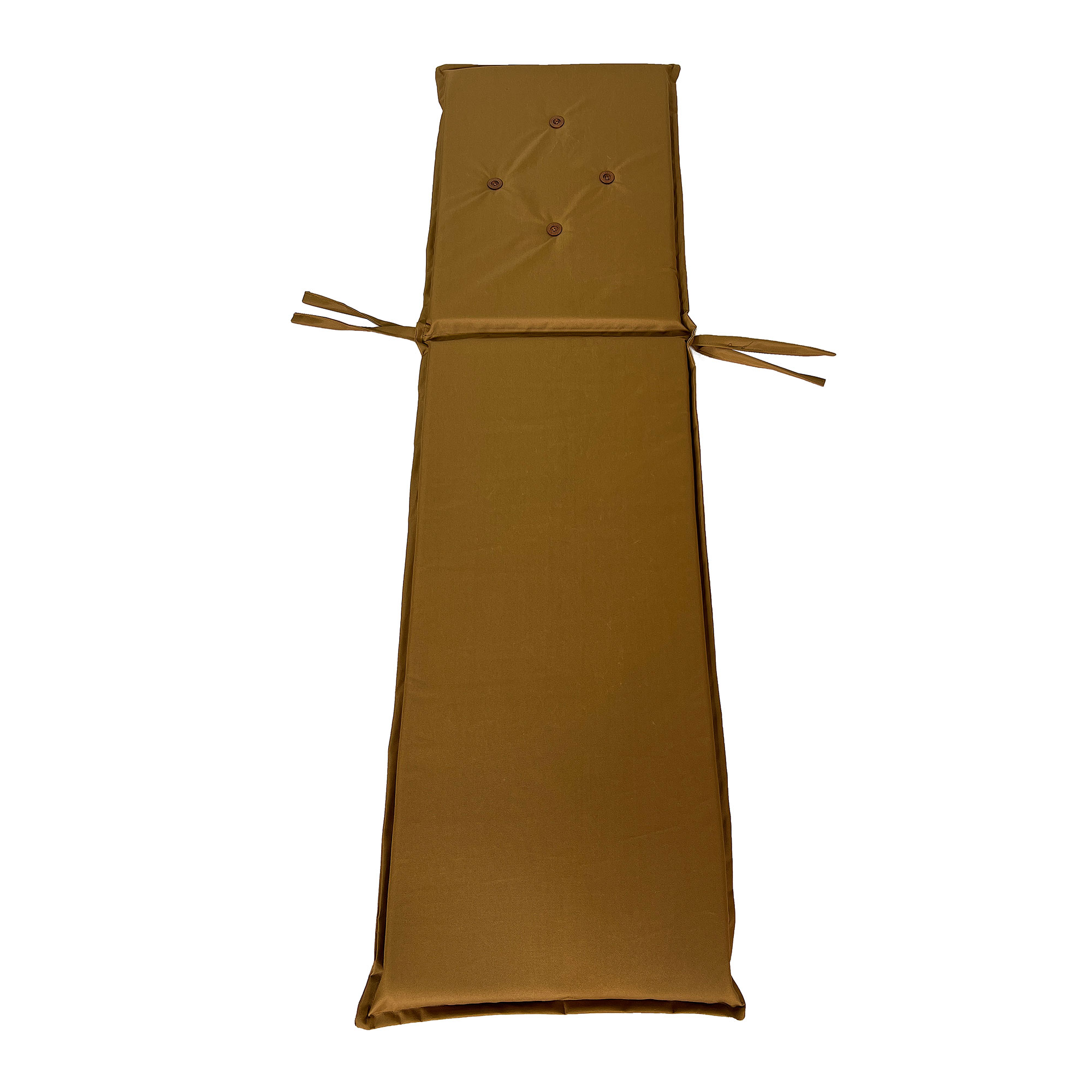 Cojín Habano en  Lona Poliéster UV para Reposera 190x50x5 cm